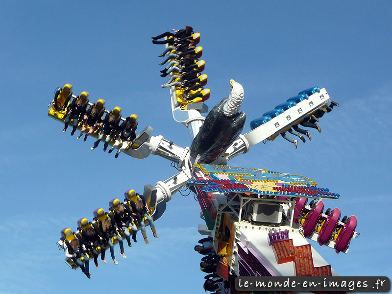 Photographie prise lors de la foire Saint Romain à Rouen - © Stéphane l'Hôte 