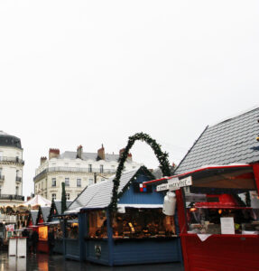 stand marché de noël Angers