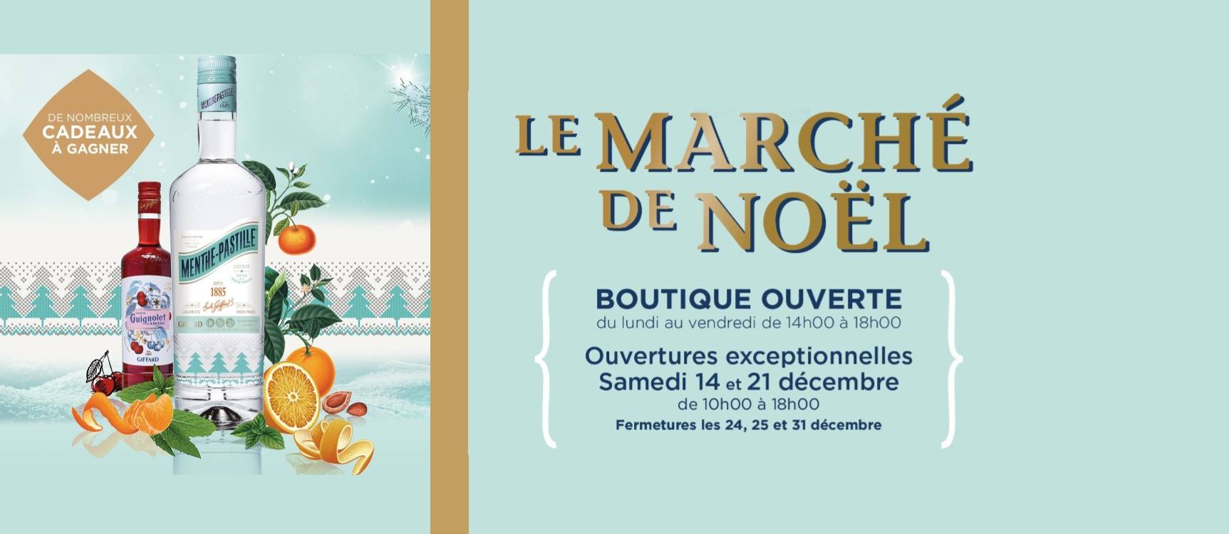 marché de noel giffard près d'angers